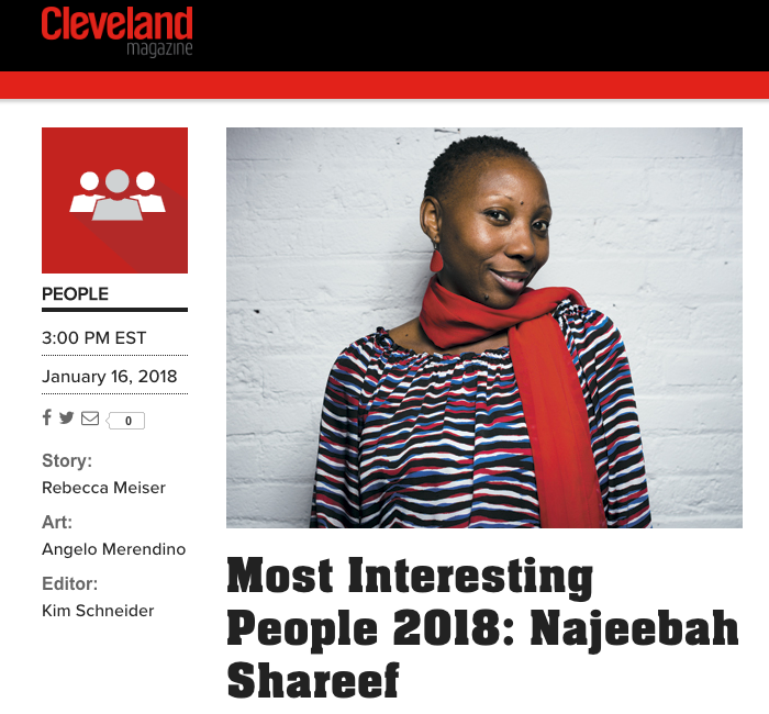 Cleveland Magazine Most Interesting People: NaJeebah Shareef